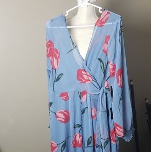 NWT Lulu's Brand, Floral Wide-leg, Jumpsuit